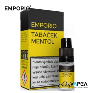 Liquid EMPORIO Tobacco - Menthol 10ml - 12mg