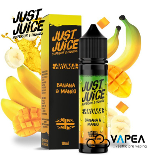 Just Juice Shake & Vape Banana & Mango 10ml
