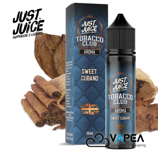 Just Juice Shake & Vape Tobacco Sweet Cubano 10ml
