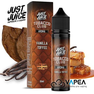 Just Juice Shake & Vape Tobacco Vanilla Toffee 10ml