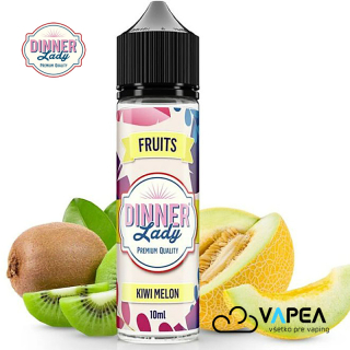 Dinner Lady S&V Fruits 10ml Kiwi Melon