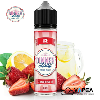 Dinner Lady S&V Ice 10ml Strawberry Ice