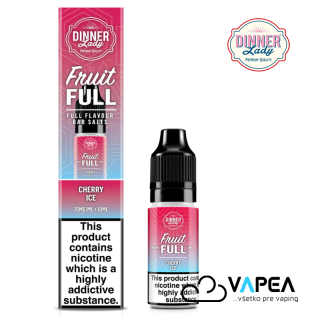 Dinner Lady Fruit FULL Salt Cherry Ice 10ml - 20mg