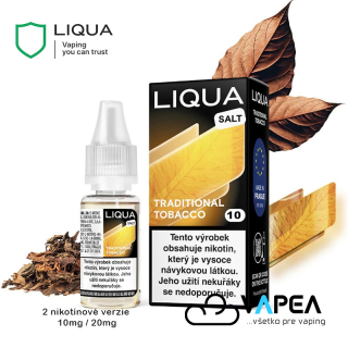 Liqua Salt Traditional Tobacco 10 ml 10mg
