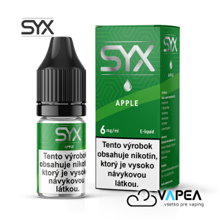 e-liquid SYX classic Apple 10ml - 6mg
