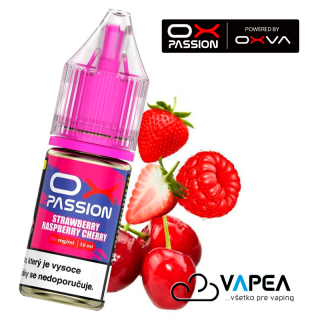 OXVA OX PASSION Salts Strawberry Raspberry Cherry 10ml - 20mg