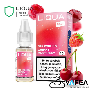 Liqua Salt Strawberry Cherry Raspberry 10 ml 10mg