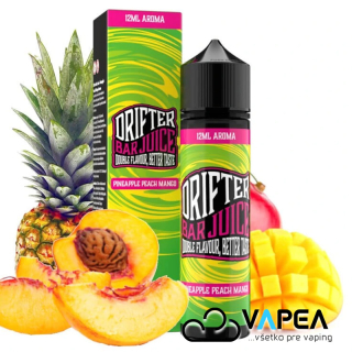 Juice Sauz Drifter Shake & Vape Pineapple Peach Mango 12ml