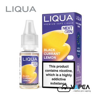 LIQUA Elements Black Currant Lemon 10ml 18mg nikotínu