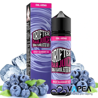 Juice Sauz Drifter Shake & Vape Sweet Blueberry Ice 12ml