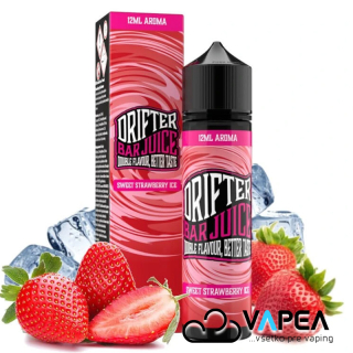 Juice Sauz Drifter Shake & Vape Sweet Strawberry Ice 12ml