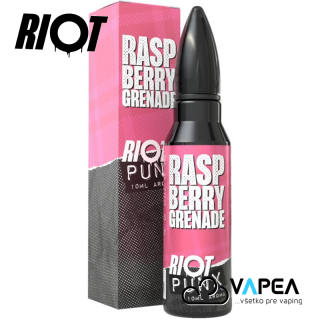 Riot Punx Shake & Vape Raspberry Grenade 10ml