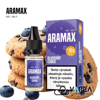 Aramax Salt Blueberry Cookie 10 ml 10 mg