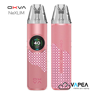 OXVA NeXLIM POD kit 1500mAh Chequered Pink 1ks