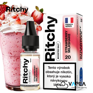 Ritchy Salt Strawberry Milkshake 10 ml 20 mg