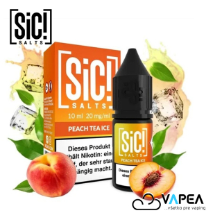 SIC! Salts Peach Tea Ice 10ml - 20mg
