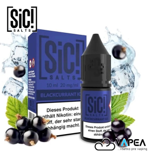 SIC! Salts Blackcurrant Ice 10ml - 20mg