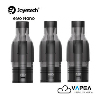 Joyetech eGo Nano Pod 2ml 0,8ohm 3pack