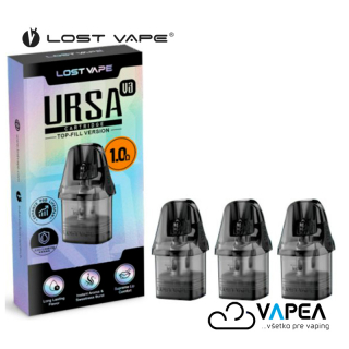 Lost Vape Ursa Pod V3 cartridge 1ohm 2,5ml 3Pack