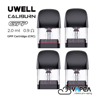 Uwell Caliburn GPP cartridge 2ml 0,6ohm 4Pack