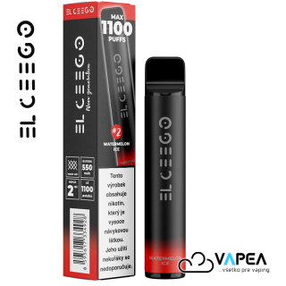 EL CEEGO Watermelon Ice 16,5mg 1100 Pufs