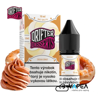 e-liquid Drifter Desserts Salts Cream Donut 10ml - 10mg