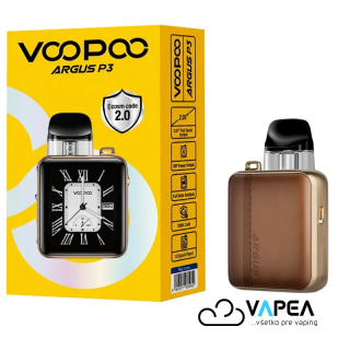 VOOPOO ARGUS P3 Pod Kit 1500mAh Brown Leather