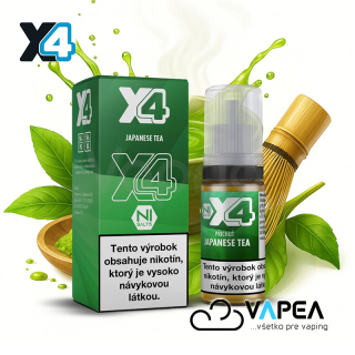 e-liquid X4 Bar Juice Japanese Tea 10ml 20mg