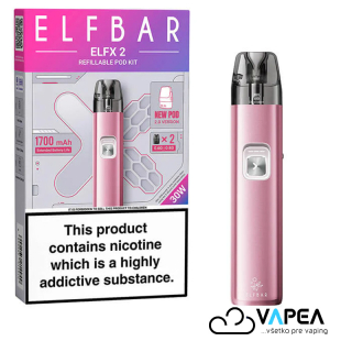 Elf Bar ELFX 2 1700mAh Berry Pink