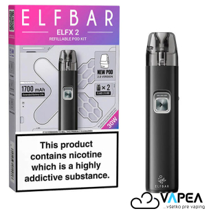 Elf Bar ELFX 2 1700mAh Matte Black