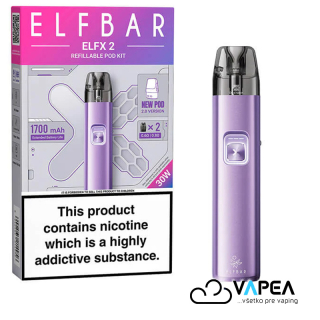 Elf Bar ELFX 2 1700mAh Velvet Purple