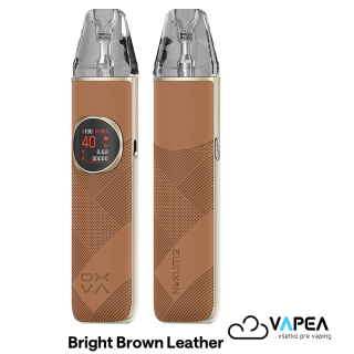 OXVA NeXLIM 2 Pod Kit 2000mAh Bright Brown Leather