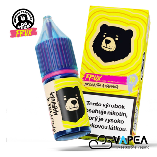 e-liquid Go Bears Frux Broskyňa a Marhuľa 10ml - 20mg