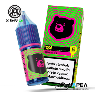 Go Bears TEA Malinový čaj 10ml-20mg