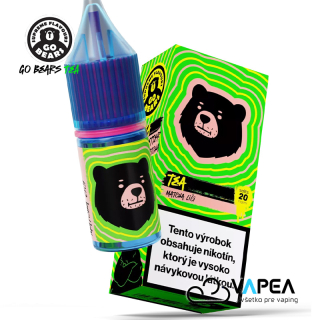 Go Bears TEA Matcha Liči 10ml-20mg