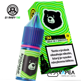 Go Bears TEA Mätový čaj s Grapefruitom 10ml-20mg