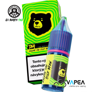 Go Bears TEA Zelený čaj Cold Brew 10ml-20mg