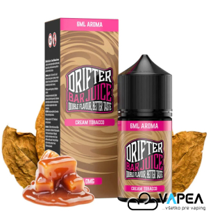 Juice Sauz Drifter Shake & Vape Cream Tobacco 6ml
