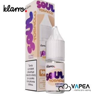 e-liquid Klarro Soul Salt Coconut Tobacco 10ml - 20mg
