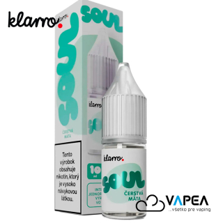 e-liquid Klarro Soul Salt Čerstvá Mäta 10ml - 20mg