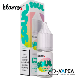 e-liquid Klarro Soul Salt Kiwi a Guava a Marakuja 10ml - 20mg