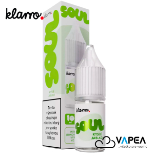 e-liquid Klarro Soul Salt Kyslé Jablko 10ml - 20mg