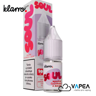 e-liquid Klarro Soul Salt Mrazené Čučoriedky a Maliny 10ml - 20mg