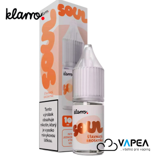 e-liquid Klarro Soul Salt Šťavnatá Broskyňa 10ml - 20mg