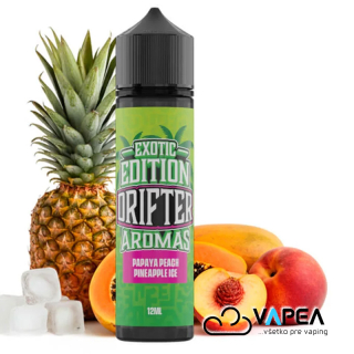 Drifter Exotic Shake & Vape Papaya Peach Pineapple Ice 12ml