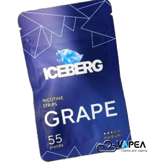 ICEBERG Nicotine Strips Grape (6,5 mg)