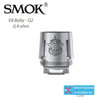 SmokTech atomizér TFV8 BABY Q2  CORE 0,4ohm