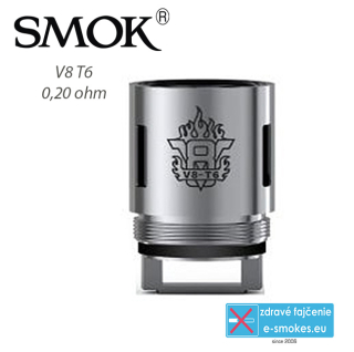 SmokTech atomizér V8 T6 0,2ohm