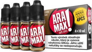 ARAMAX 4Pack Coffee Max 4x10ml 3mg