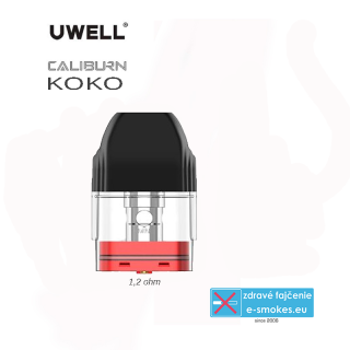 Uwell Caliburn KOKO cartridge 2ml 1,2ohm